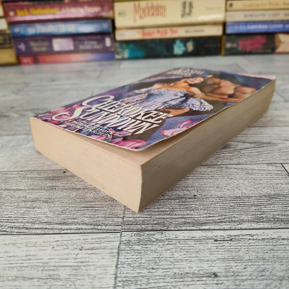 Cherokee Sundown Genell Dellin 1992 Avon First Print Cherokee Historical Romance